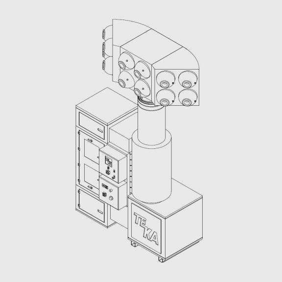 BlowTec 7,5 kW, 100 m²